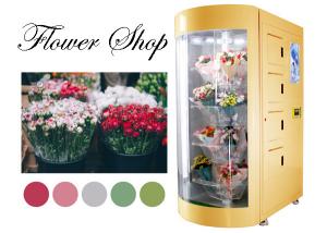 Quality Holland Denmark Customized 24 Hour Fresh-Cut Flower Vending Machine with Refrigeration Humidifier for Europe Market for sale