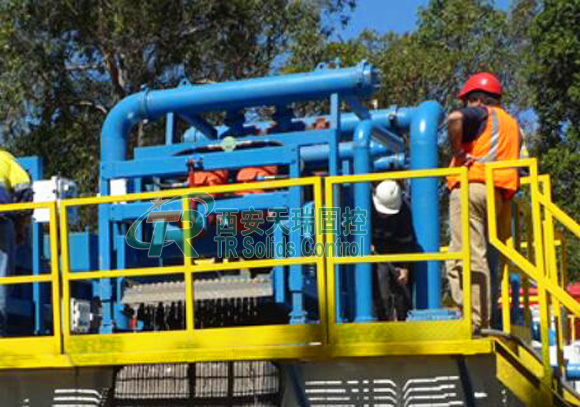 High efficiency mud cleaner High Efficiency Drilling Mud Cleaning Equipment with DN200mm Outlet