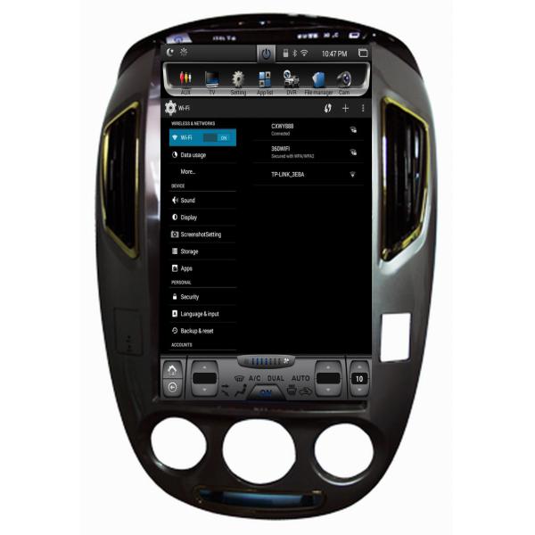 Ouchuangbo 14 inch digital screen dvd for Buick Excelle 2009-2014 with radio dual zone reverse camera androi 6.0 system