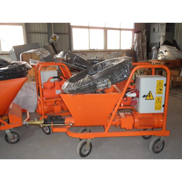 7.5kw Mortar Cement Spraying Equipment 3 Phase Mortar Spraying Machine