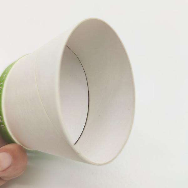 Custom 2oz Oval Deodorant Stick Container White Cardboard Push Up Paper Tube