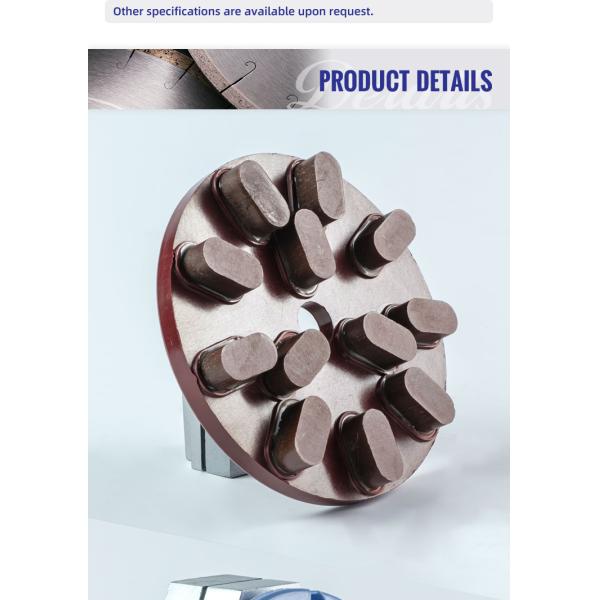 200mm High Effective Stone Grinding Tools Resin Disc for Granite Polishing