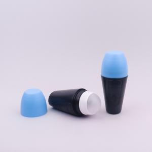 Quality 50ml PP Roll On Bottle Roller Ball Bottles With Smooth Ball For Men for sale