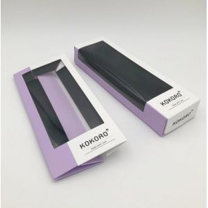 Offset Printing Cardboard Sushi Packaging Box With PET Window