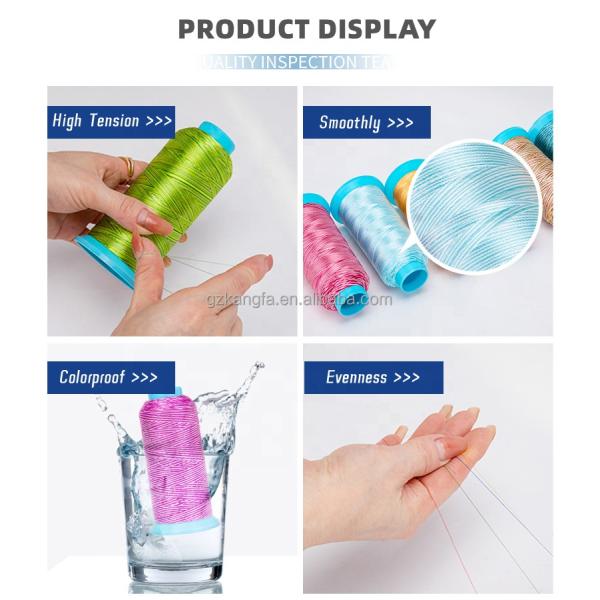 Silk 120d/2 4000y Embroidery Thread for Long-Lasting and Beautiful Embroidery Designs