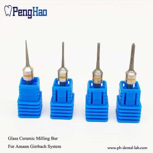 Quality Coating Glass Dental Diamond Bur , Dental Milling Tools For Amann Girrbach System for sale