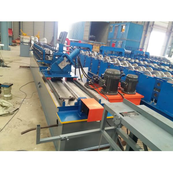 Drywall Partation House Framing Cold Roll Forming Machine For Stud Sections With Hydraulic Decoiler