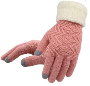 Quality Cross Border Ladies Fashion Gloves Exclusively Knitted Winter Autumn Use for sale