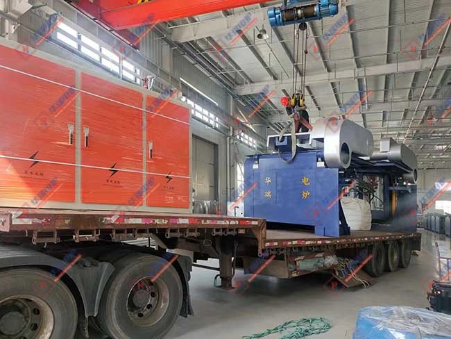 Quick Copper Melting Furnace High Reliability Low Noise Level 2600V
