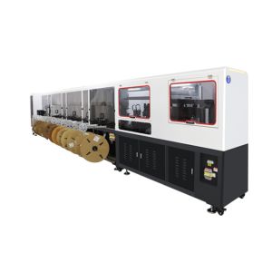 Quality Electrical 3 Phase Cable Cutting And Crimping Machine With Dual Heads for sale