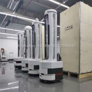 AI PLC Control IP20 UV Disinfection Robot