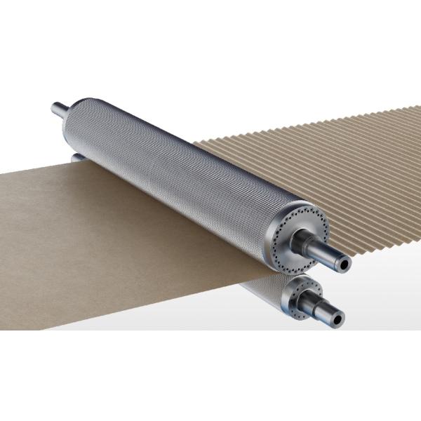 High-Performance Periphery Heating Tungsten Carbide Corrugated Roller