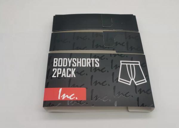 Buy UV Printing Undergarments Packaging Box ISO9001 Approved For Mens Panties at wholesale prices