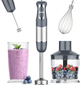 Quality Multi Function Hand Blender Machine , 800w Stick Blender With Two Mode for sale