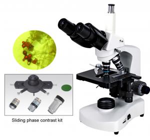 Quality BM117PHT Cheap price entry level compound light sliding phase contrast microscopes/ bacteria phase mikroskop for sale