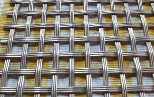 Quality Aluminum Metal Woven Mesh Architectural Wire Mesh for Curtain Partition for sale