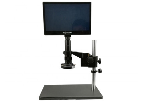 PCB 8 Inch Optical Digital Microscope Lcd LED Ring Metal Hardware