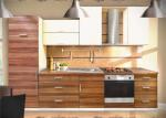 PRIMA Customized MDF Kitchen Cabinets With Good Green Color Laminate Finish