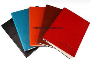 Quality A5 High quality PU leather notebook wholesale paper notebook for sale