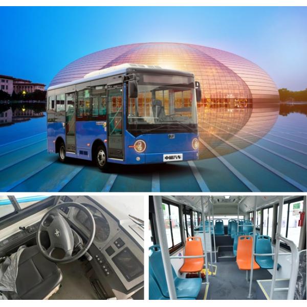 6.6m Electric City Bus New Energy 270KM Mileage 16 Seater accept customize.