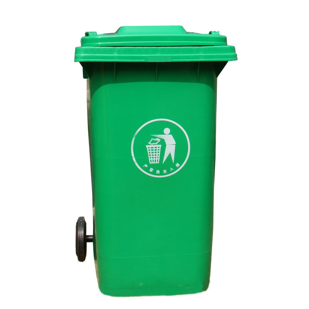 240L recycle container plastic sale price garbage containers plastic waste bin with wheels oem