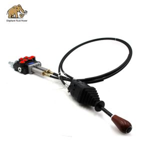 3600 Psi Hydraulic Directional Valve 2 Spool Hydraulic Control BSPP