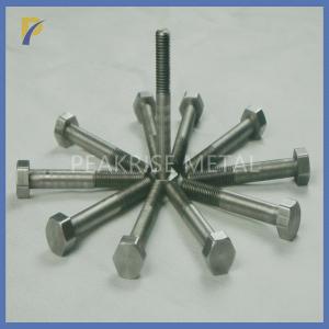 Quality Bright Molybdenum Bolts For Semiconductor Devices Materials Molybdenum Threaded Rod Molybdenum Screws for sale