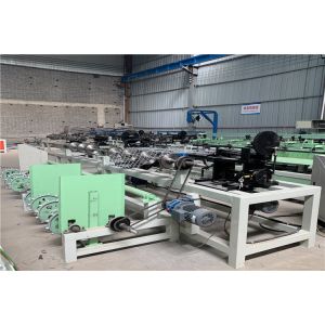 5.5kw Double Wire 30m2/H Chain Link Fencing Machine