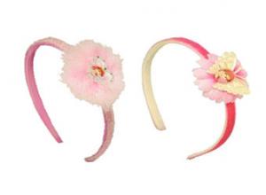 China Plush Flower Ears Headband For Girl on sale