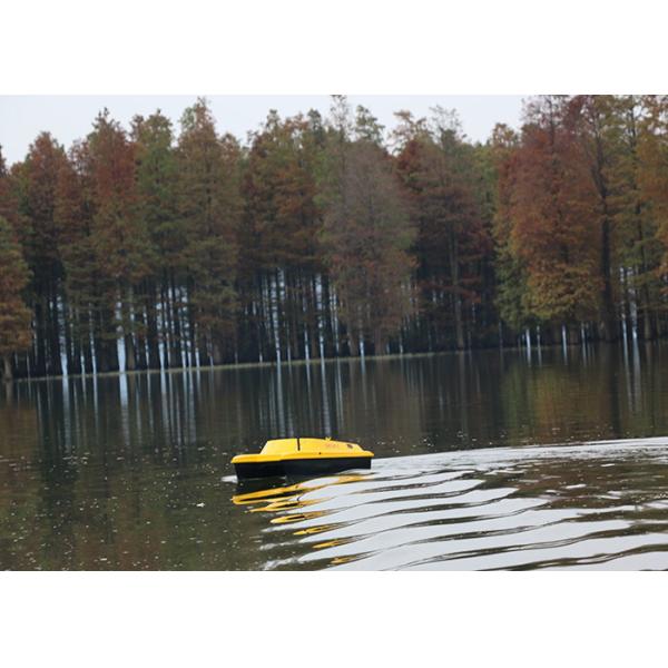 Carp Yellow sonar remote control fishing bait boat DEVC-303 RoHS Certification