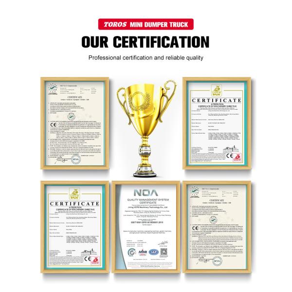 Integrated One Piece Self Loading Mini Dumper Crawler For Earthwork