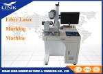 Single Phase Rotary CNC Marking Machine , Auto Fiber Laser Marking Equipment