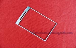 China Silver Anodize Metal Stamping Process for Mobile Phone Frame on sale