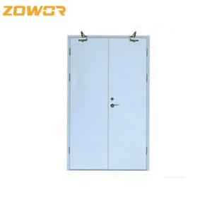 Quality Ul Standard Commercial Emergency Exit Fire Safety Door Steel Metal Fire Escape Door for sale