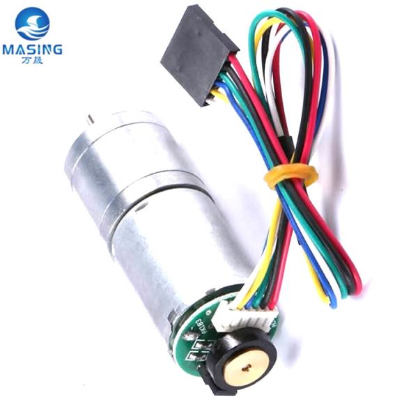 RF-370 Micro 25mm DC Gear Motor 6V 12V With Gearbox / Encoder 6PINS