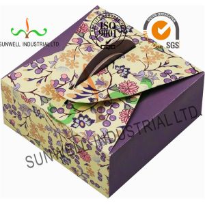 Spot UV Coating Cardboard Food Packaging Boxes , Restaurant To Go Containers