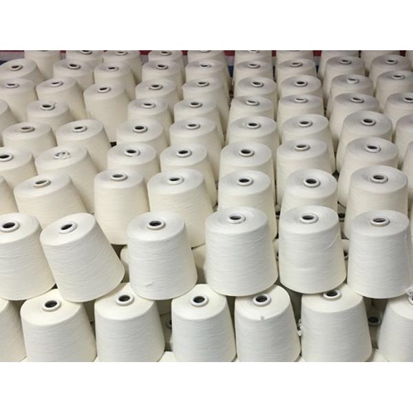 Raw White 40S/2 Spun Polyester Sewing Thread Dyed Pattern Or RW