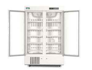 Quality R600a 656 Liters Double Door Pharmacy Refrigerator With LED Interior Light for sale