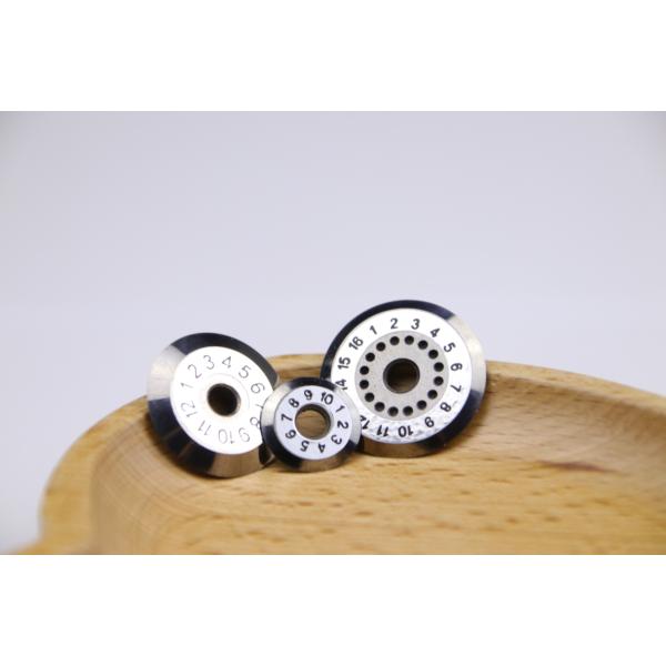 10-12-16 Holes Tungsten Carbide Cutter For Processing Communication Optical Fiber