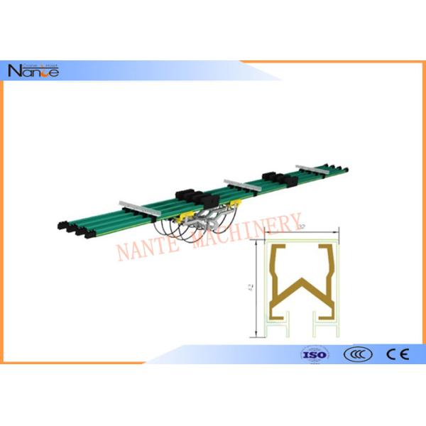 Multiple Supporting Bracket Crane Conductor Bar For Electric Hoists