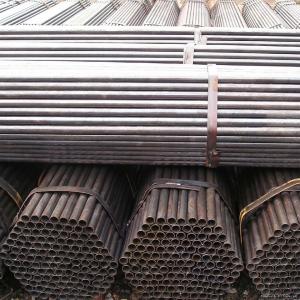 Quality Black Paint API 5CT 25.0mm ERW Black Steel Pipe for sale