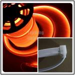 AC110v orange square flexible led neon strip rope light 16x16mm for shop