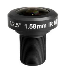Quality Panoramic Lens 1/3 image thermal ccd sensor 180 degree fish eye lens 1.3MegaPixel focus 1.58mm F2.0 fixed iris aperture for sale