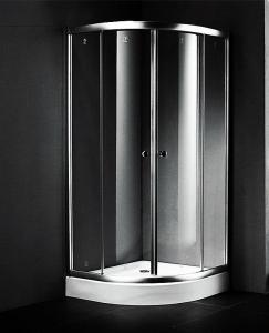 China 900x900 Small Corner Shower Units , Fiberglass Shower Enclosures Sliding Open Style on sale