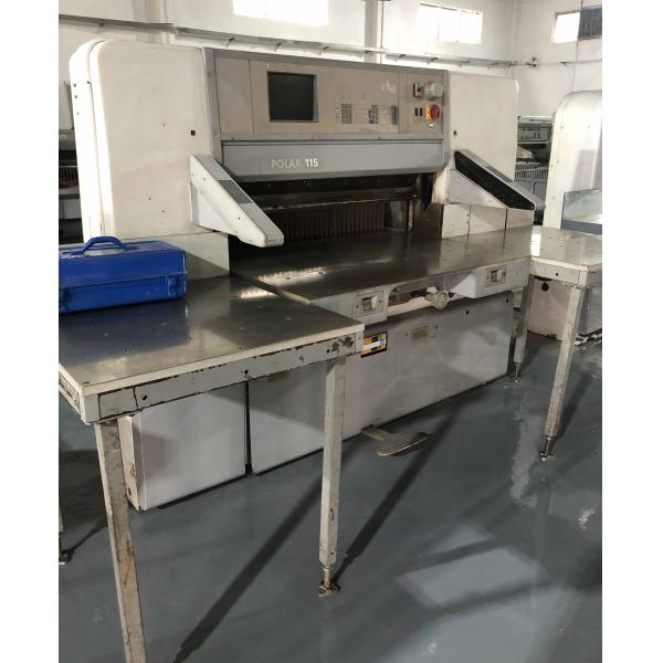 High Productivity Computerized Polar 115cm Paper Guillotine Programming Paper Cutting Machine
