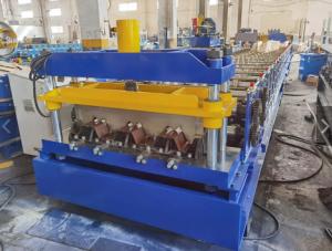 Quality PLC Control Metal Floor Deck Roll Forming Machine Automatic for sale