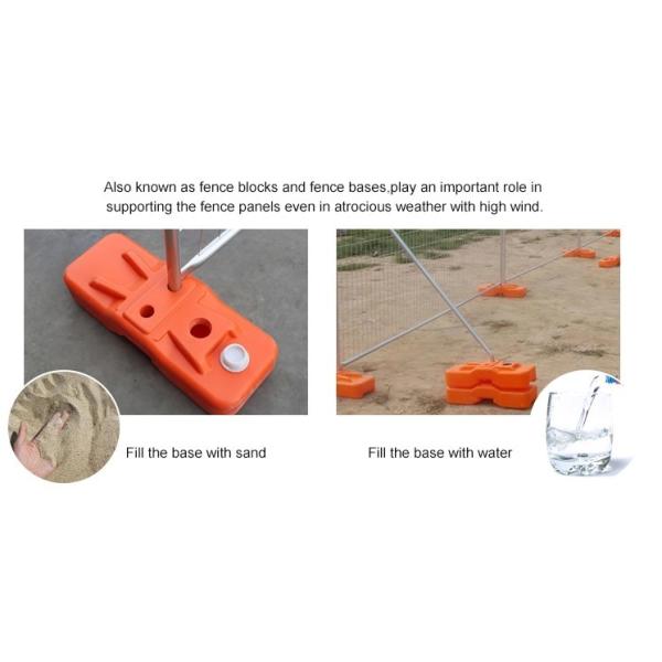 OHSAS Temporary Security Fence 2100mmx2400mm Hot Dipped Galvanized Fencing