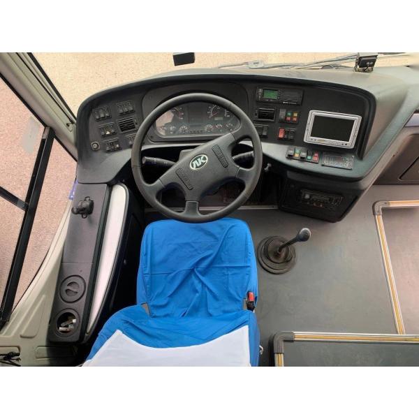 Used Coach Bus Ankai HFF6120 51 Seats Used Passenger Bus Yuchai Engine 228kw Nude Packing