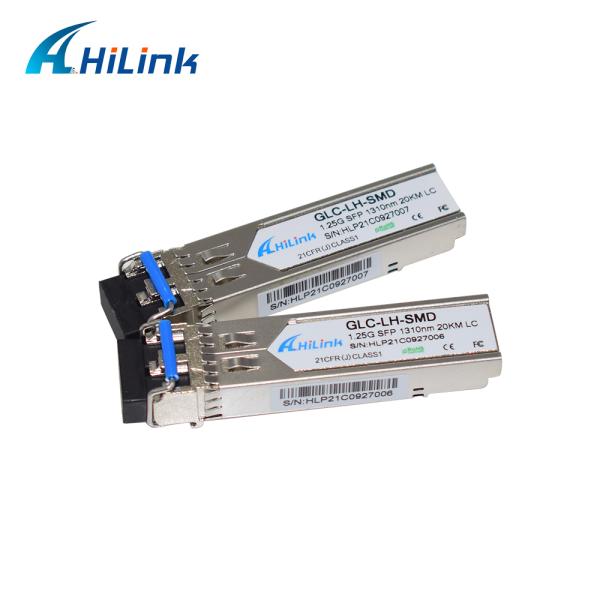1000BASE 20KM SFP Transceiver Module 1.25G LC 20KM 1310nm DOM SMF SFP