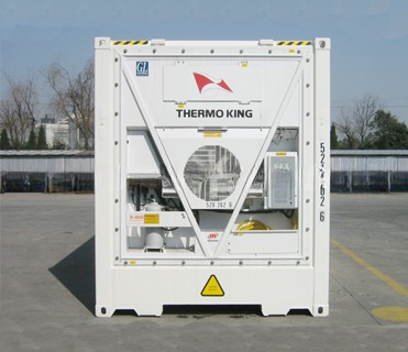 12192 x 2438 x 2896mm Thermo King Cooling Refrigerator 40ft High Cube Reefer Container Get Yours Today for Transportation